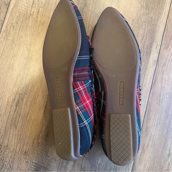 Talbots Plaid Tartan Preppy Driving Loafers • Size 6.5 • Holiday Classic - Picture 5 of 7